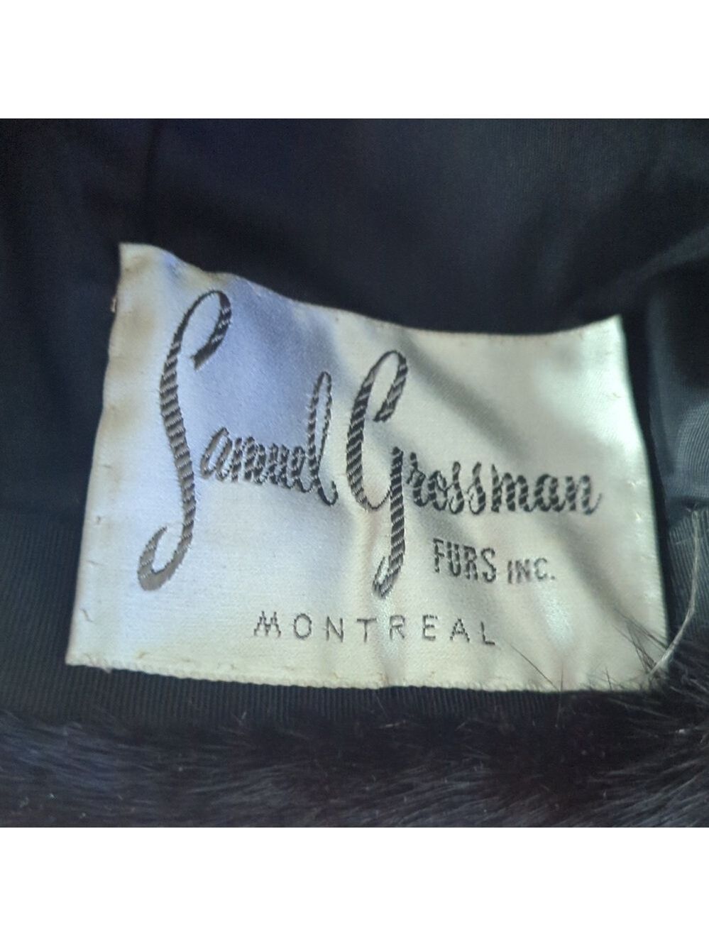 Vintage Samuel Grossman Fur Hat - Picture 6 of 8